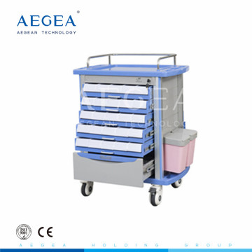 AG-MT001A1 Hohe Qualität abs einfache flexible Notfall medizinische Erste-Hilfe-Wagen